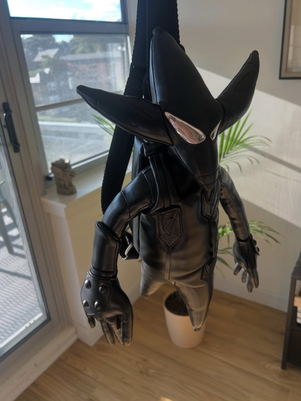 Marc Jacobs Black Novelty Creature Backpack